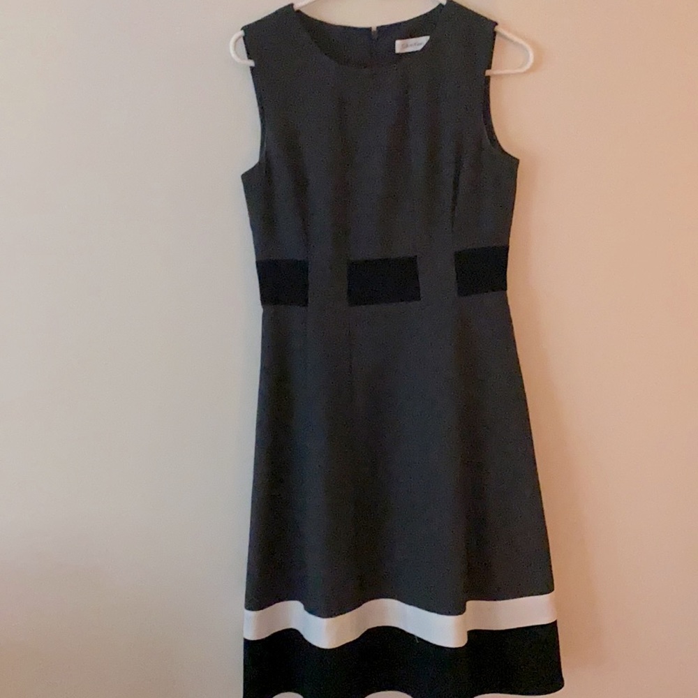 Grey Calvin Klein dress